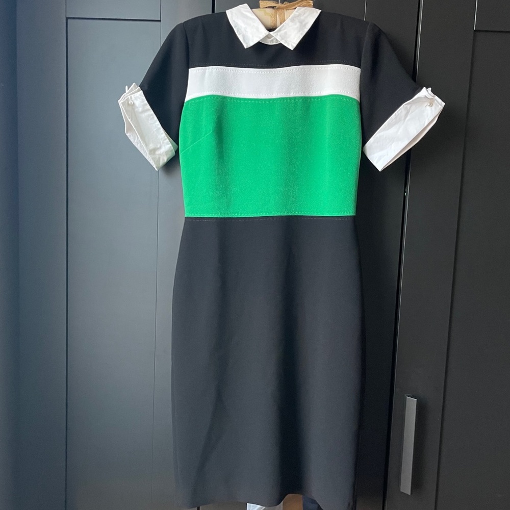Karl Lagerfeld color block dress